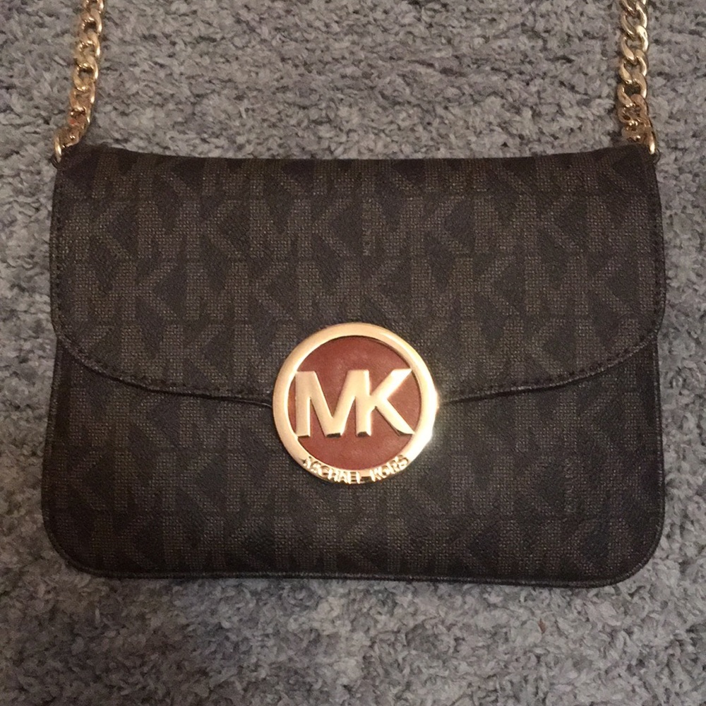 Michael Kors Fulton Logo Crossbody